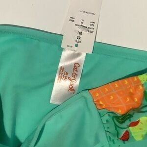 Cat & Jack Aqua Swimsuit Botton